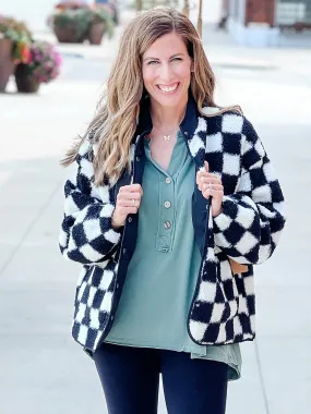 Perfect Mix Checkered Jacket