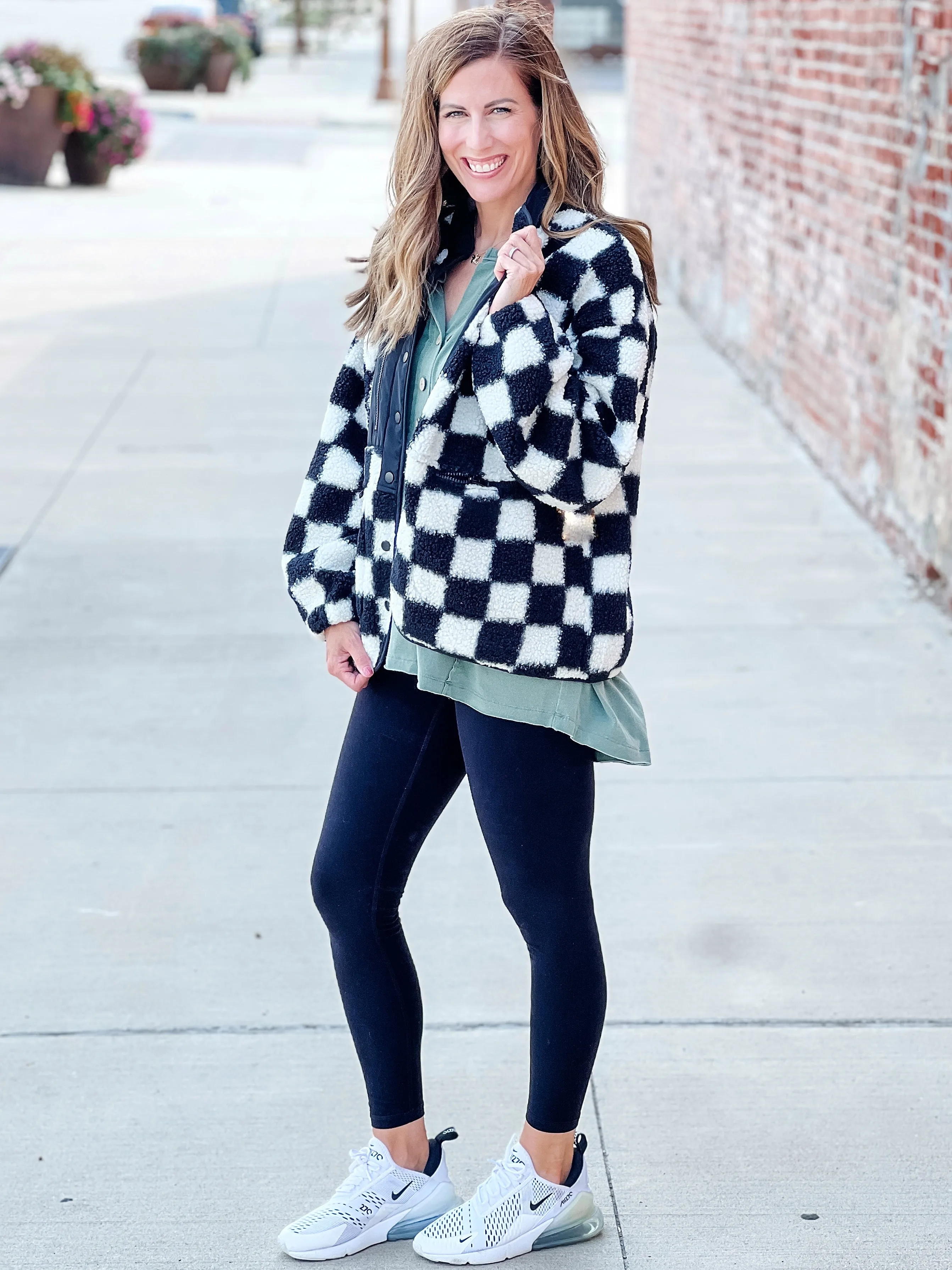 Perfect Mix Checkered Jacket