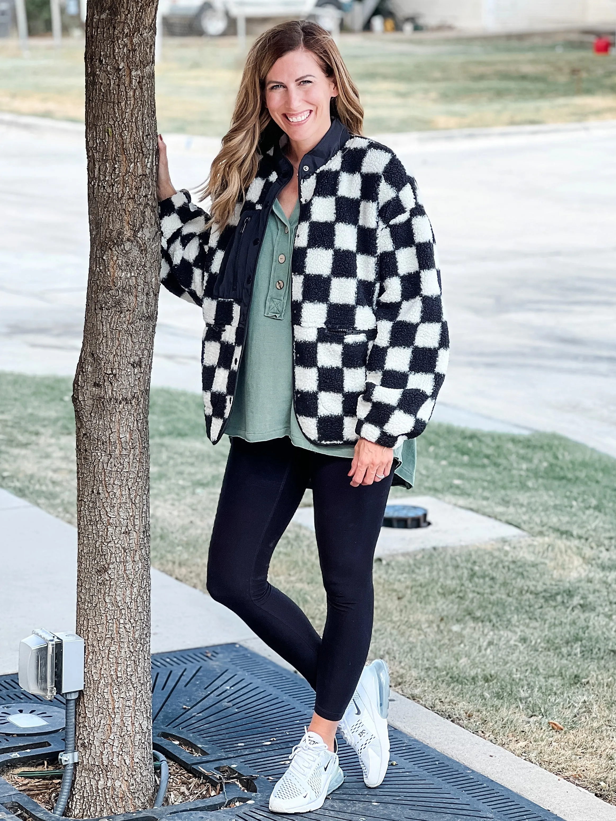 Perfect Mix Checkered Jacket