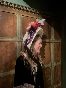 Period Bonnet Hat - Hire only