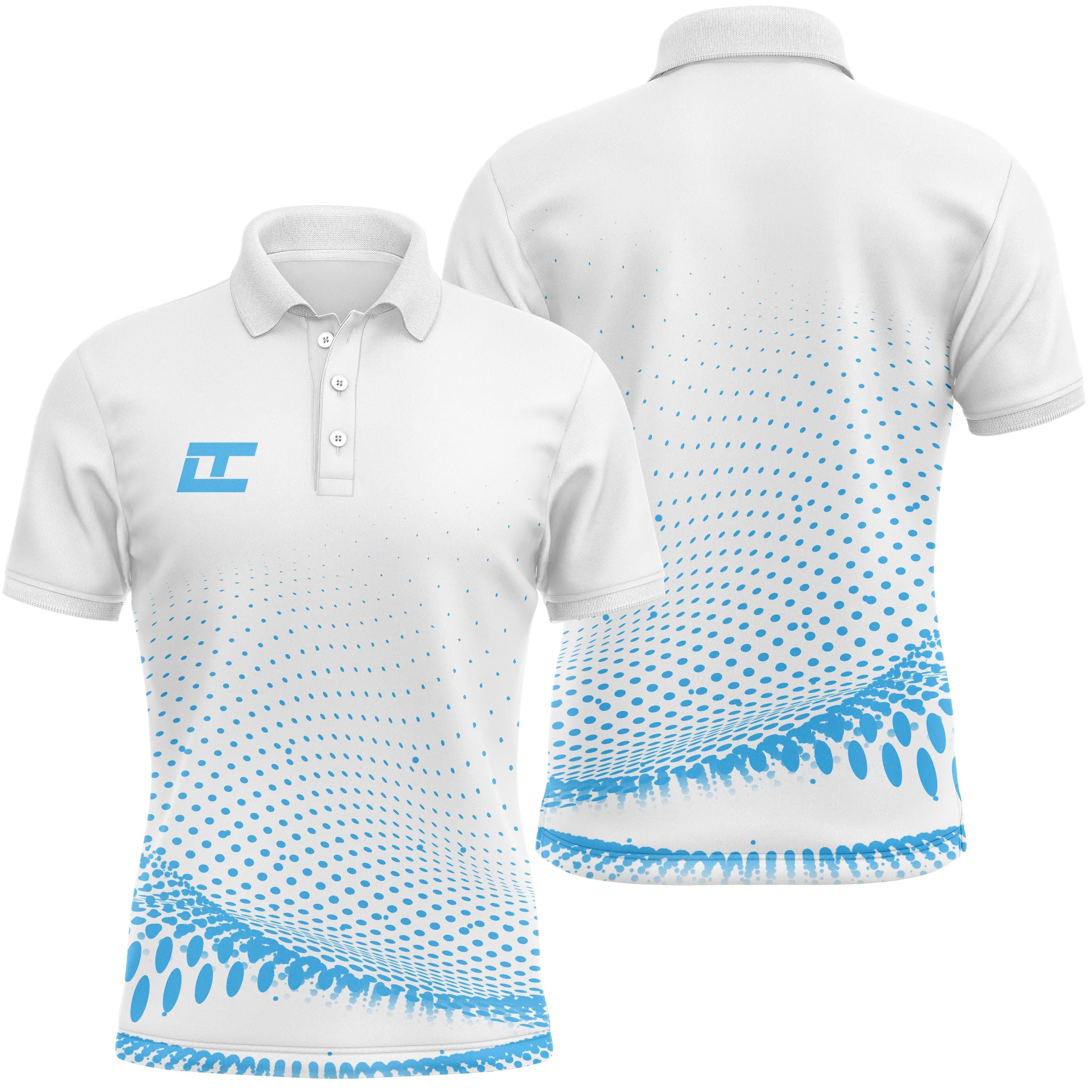 Polo de Sport Homme Femme, Polo à Séchage Rapide, Polo Chiptshirts Pour Golf, Tennis, Rando, Cyclisme - CTS10052212D