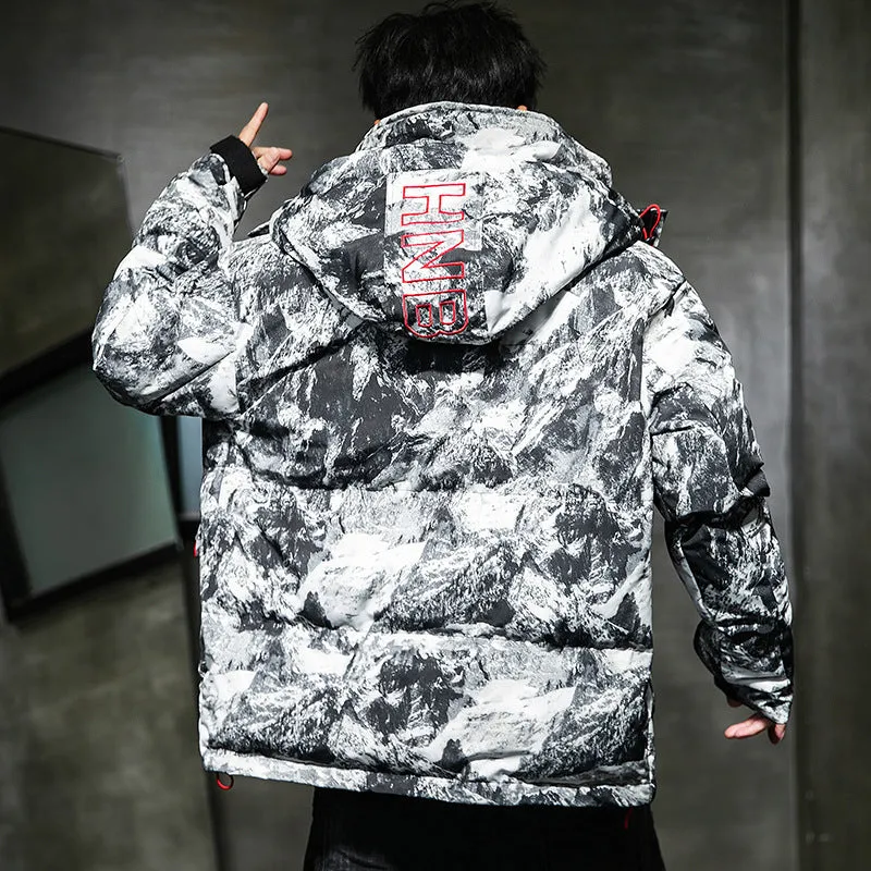 Printed cotton garment Jacket