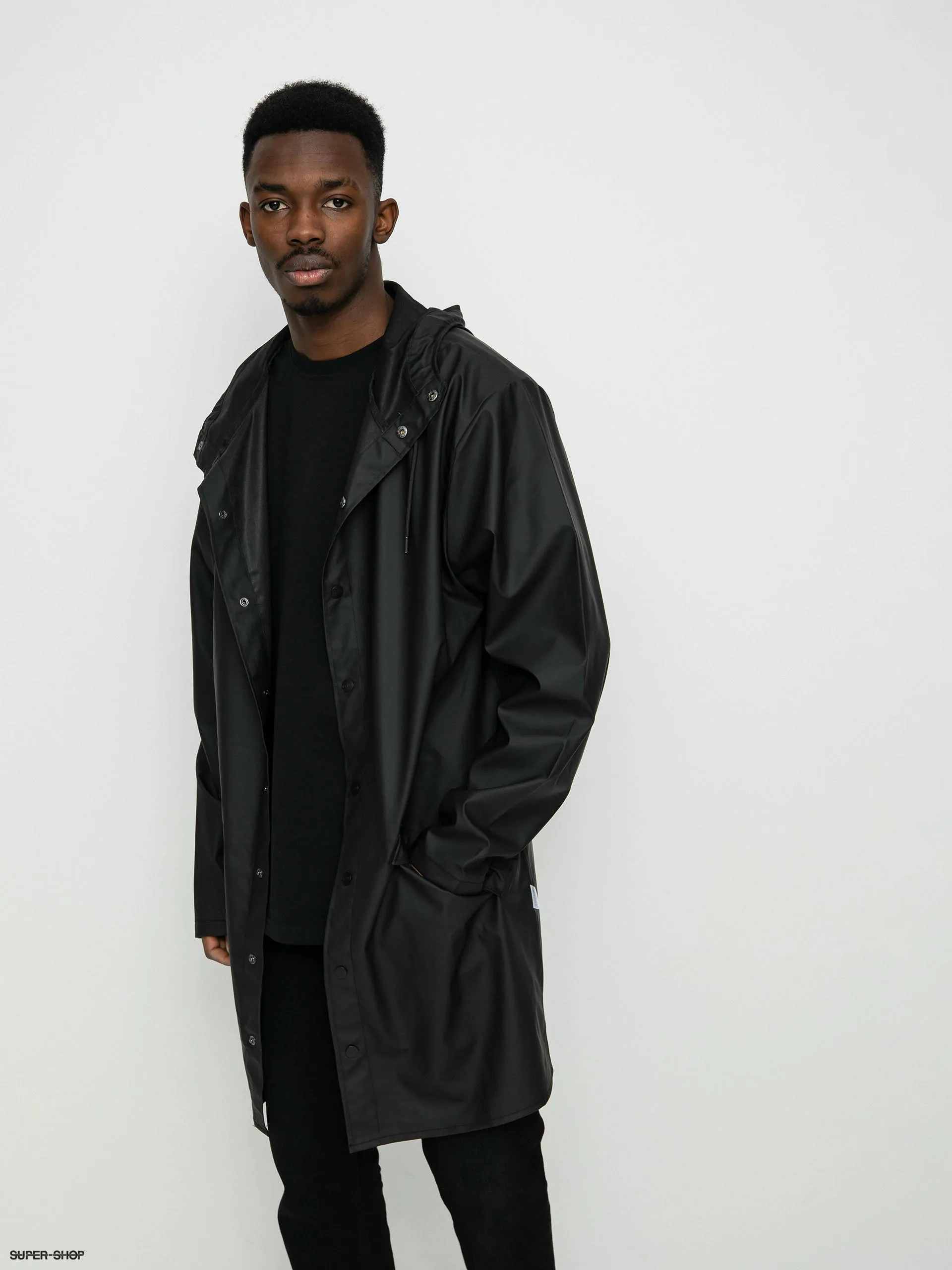 Rains Long Jacket Jacket (black)