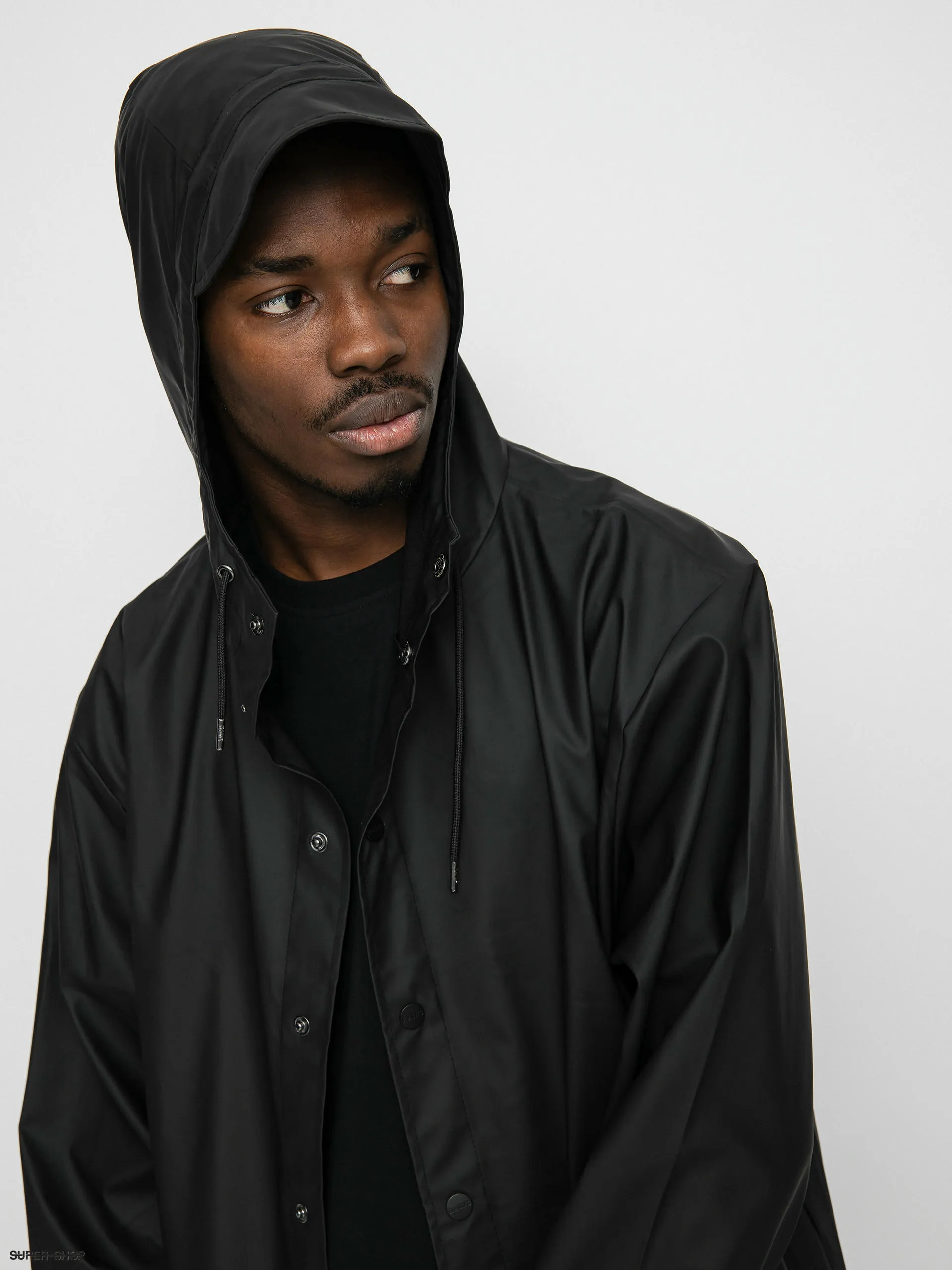 Rains Long Jacket Jacket (black)