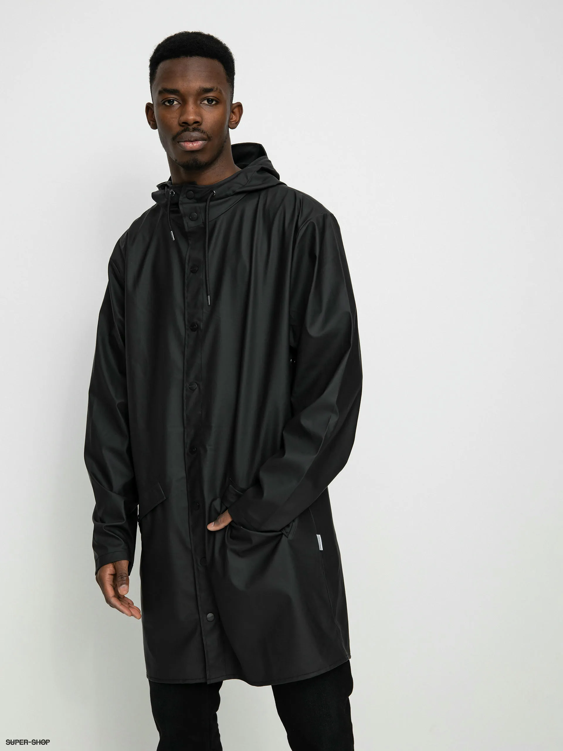 Rains Long Jacket Jacket (black)