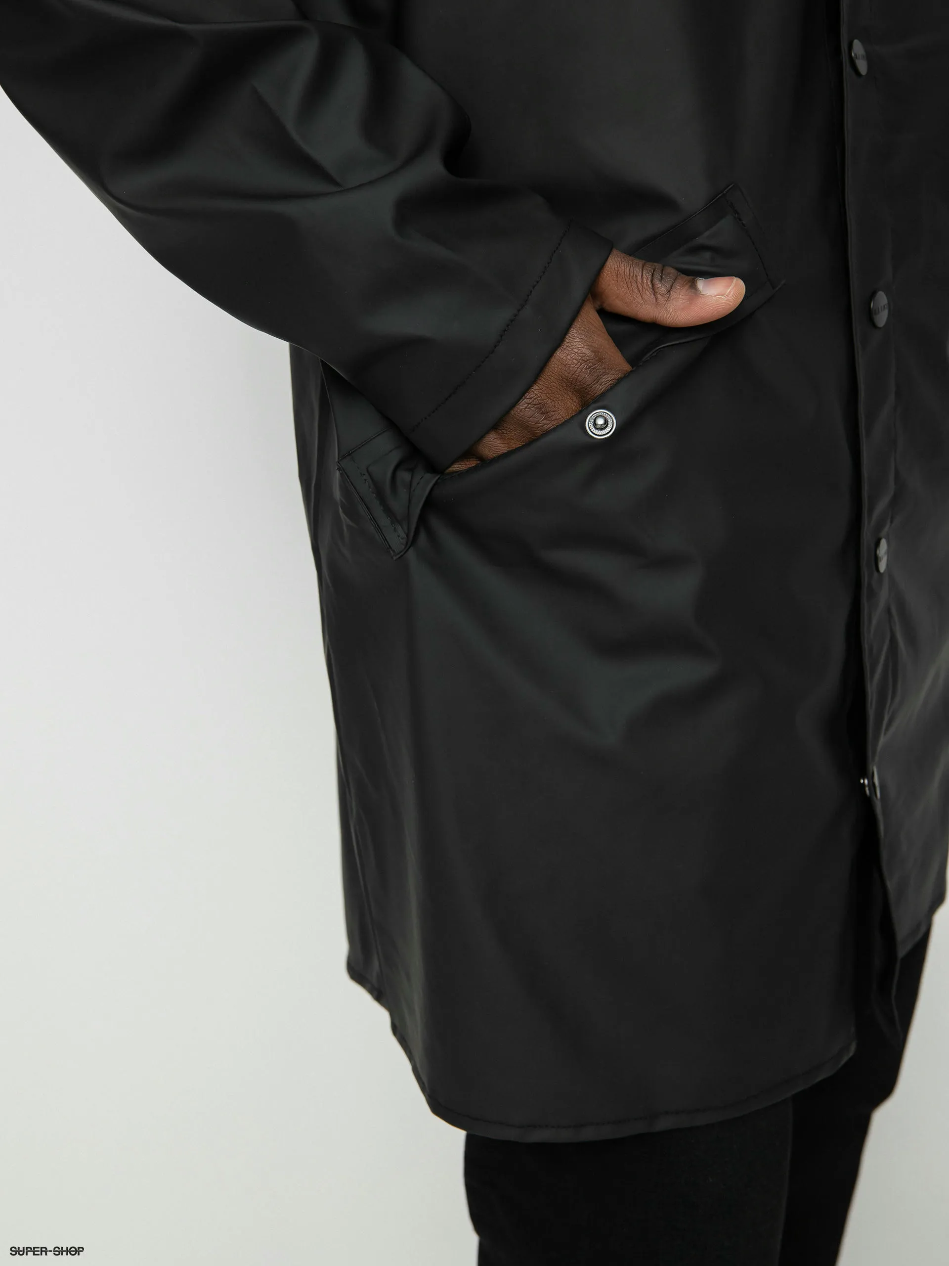 Rains Long Jacket Jacket (black)