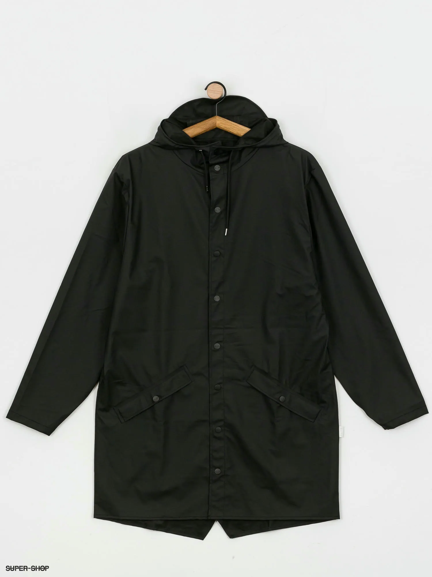 Rains Long Jacket Jacket (black)