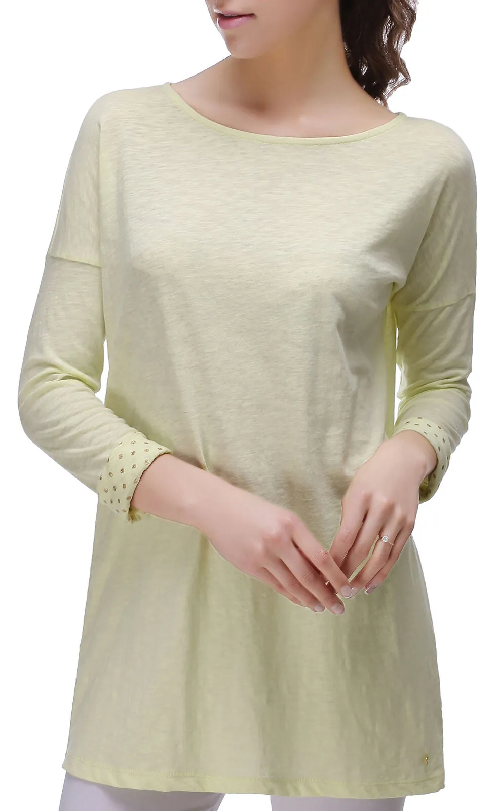 RH Women's Casual Cotton Long Sleeve Blouse w/ Zipper Tops Blouse Dress RH2041