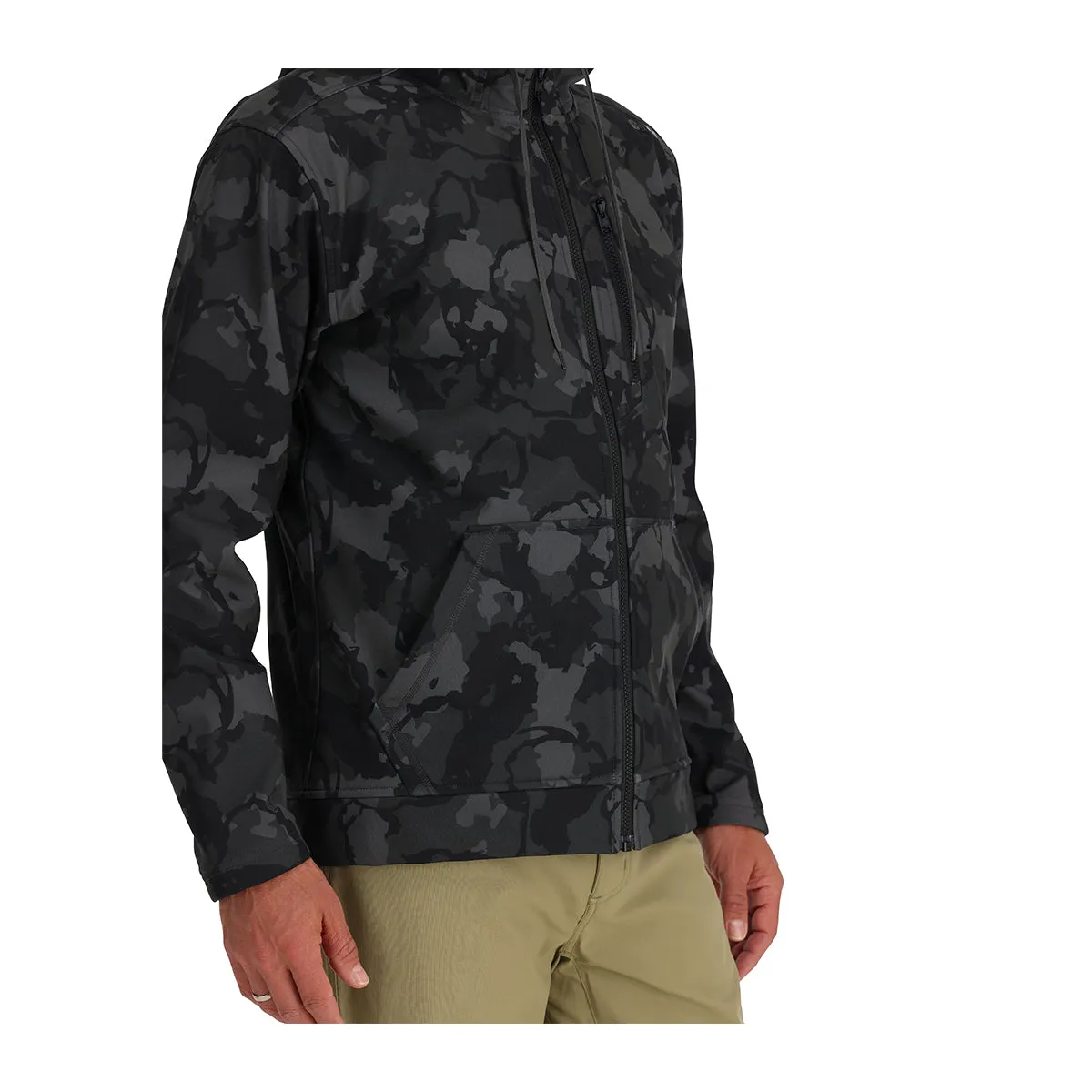 Simms Rogue Hoody Regiment Camo Carbon