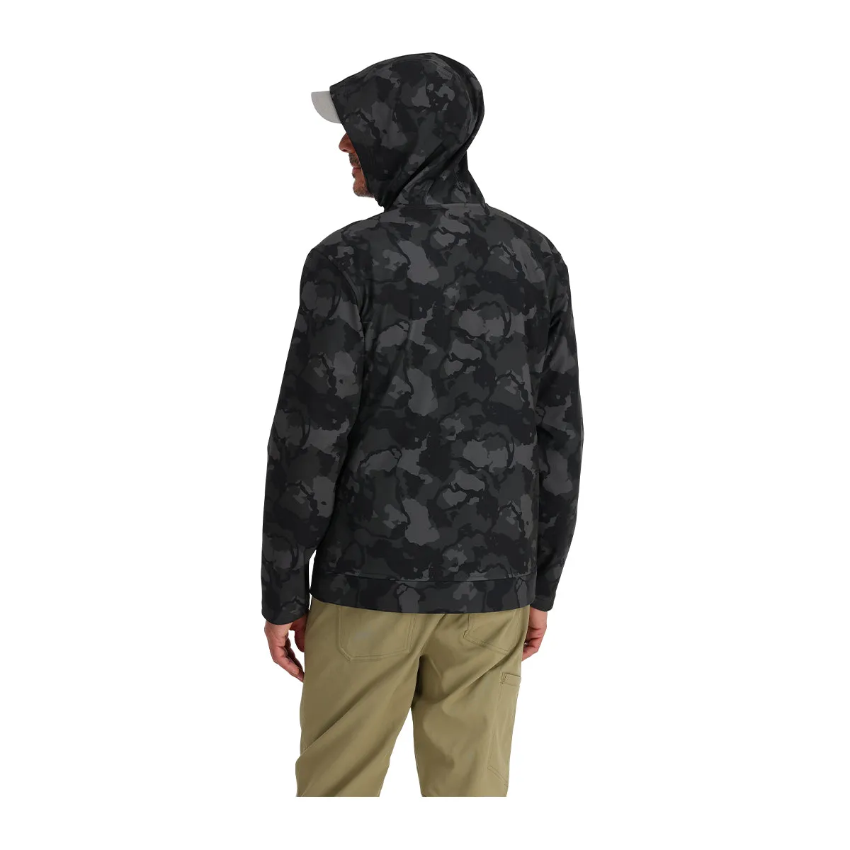 Simms Rogue Hoody Regiment Camo Carbon