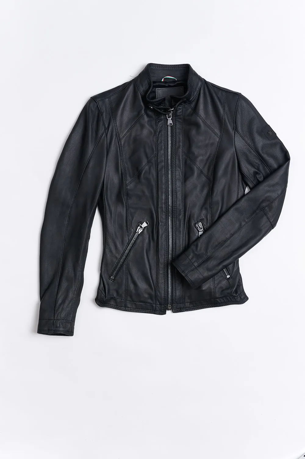 Sofia leather jacket