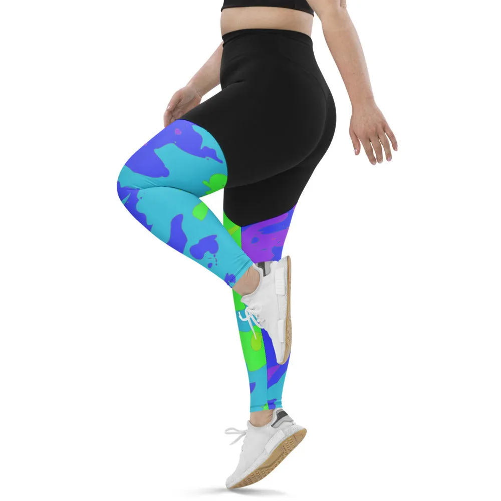 Sports Leggings Tie Dye