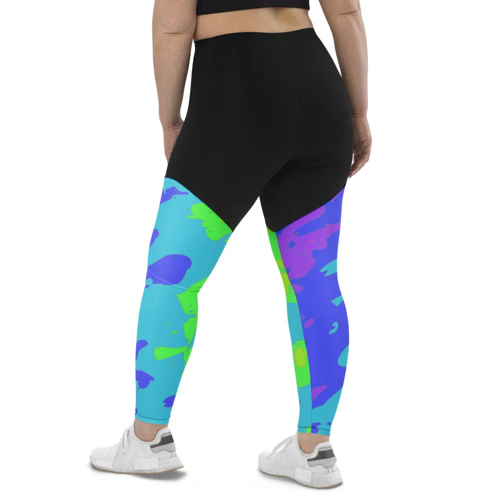 Sports Leggings Tie Dye