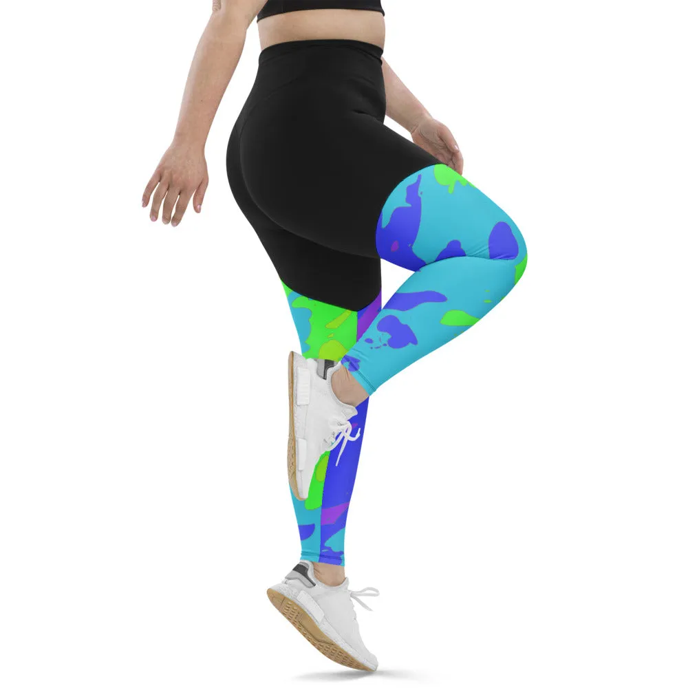 Sports Leggings Tie Dye