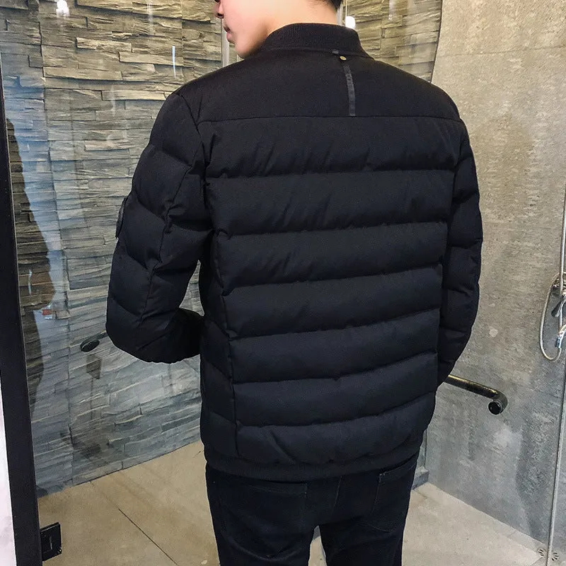 Stand Collar Down Jacket Men's