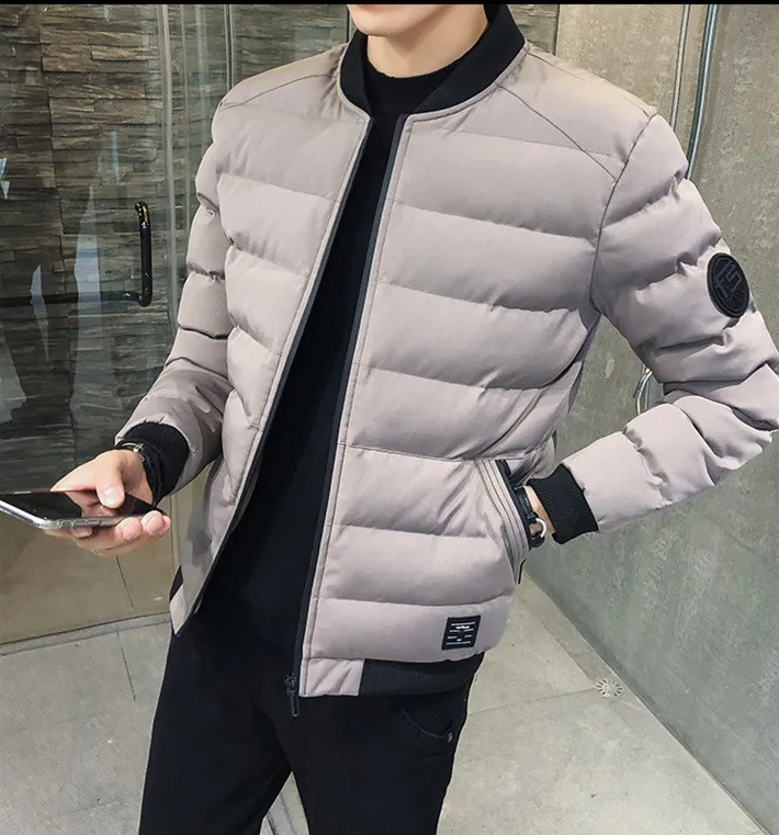 Stand Collar Down Jacket Men's