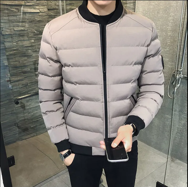 Stand Collar Down Jacket Men's