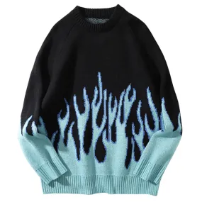 Streetwear Flames Sweater