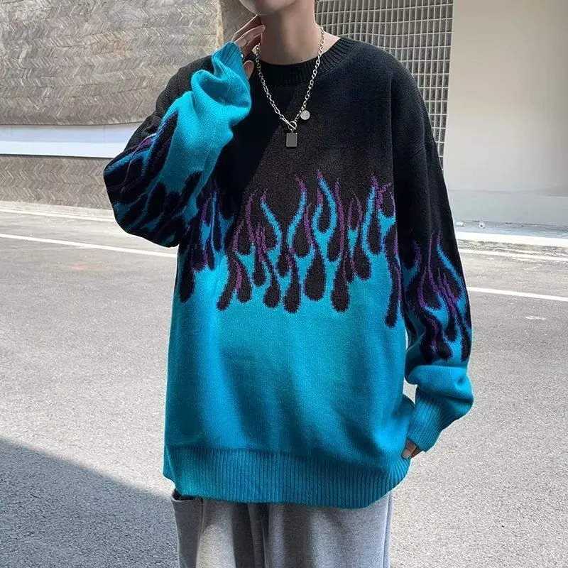 Streetwear Flames Sweater