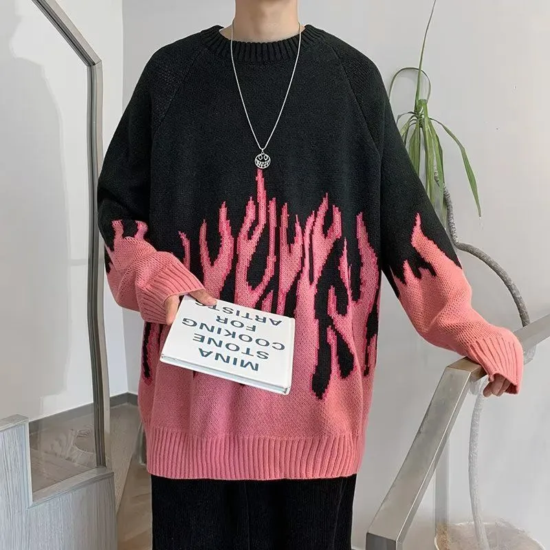 Streetwear Flames Sweater