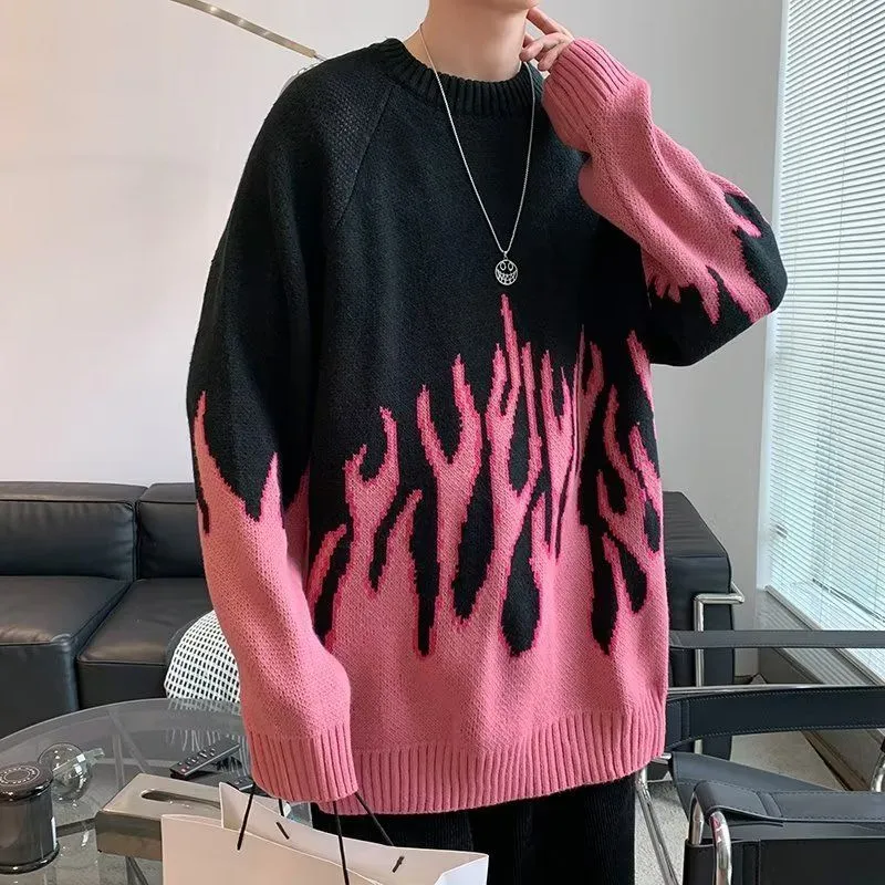 Streetwear Flames Sweater