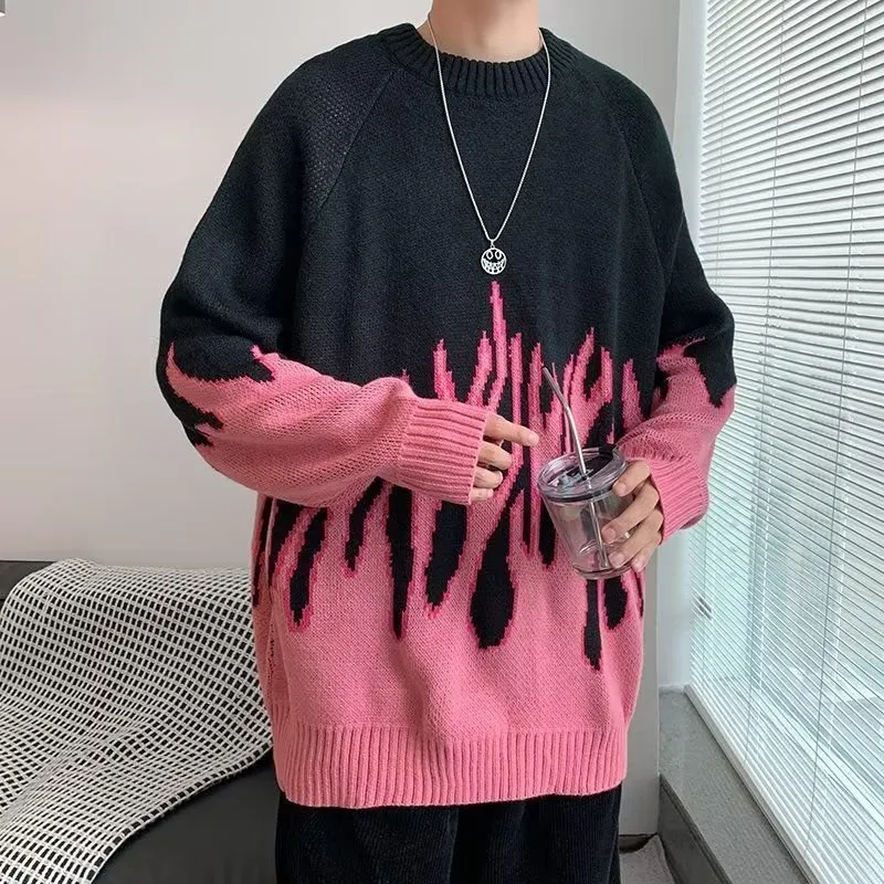 Streetwear Flames Sweater