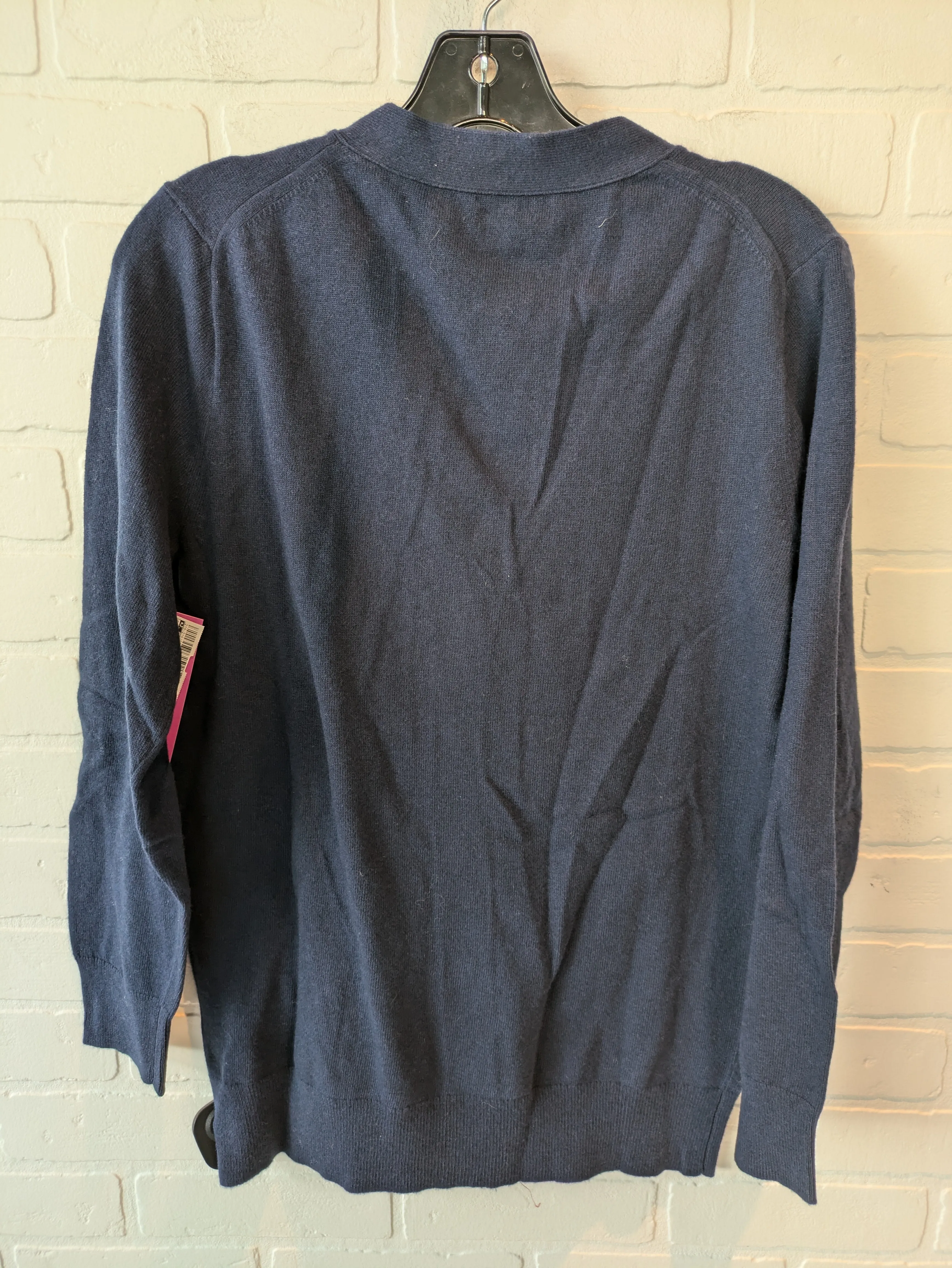 Sweater Cardigan By J. Crew In Blue, Size: M