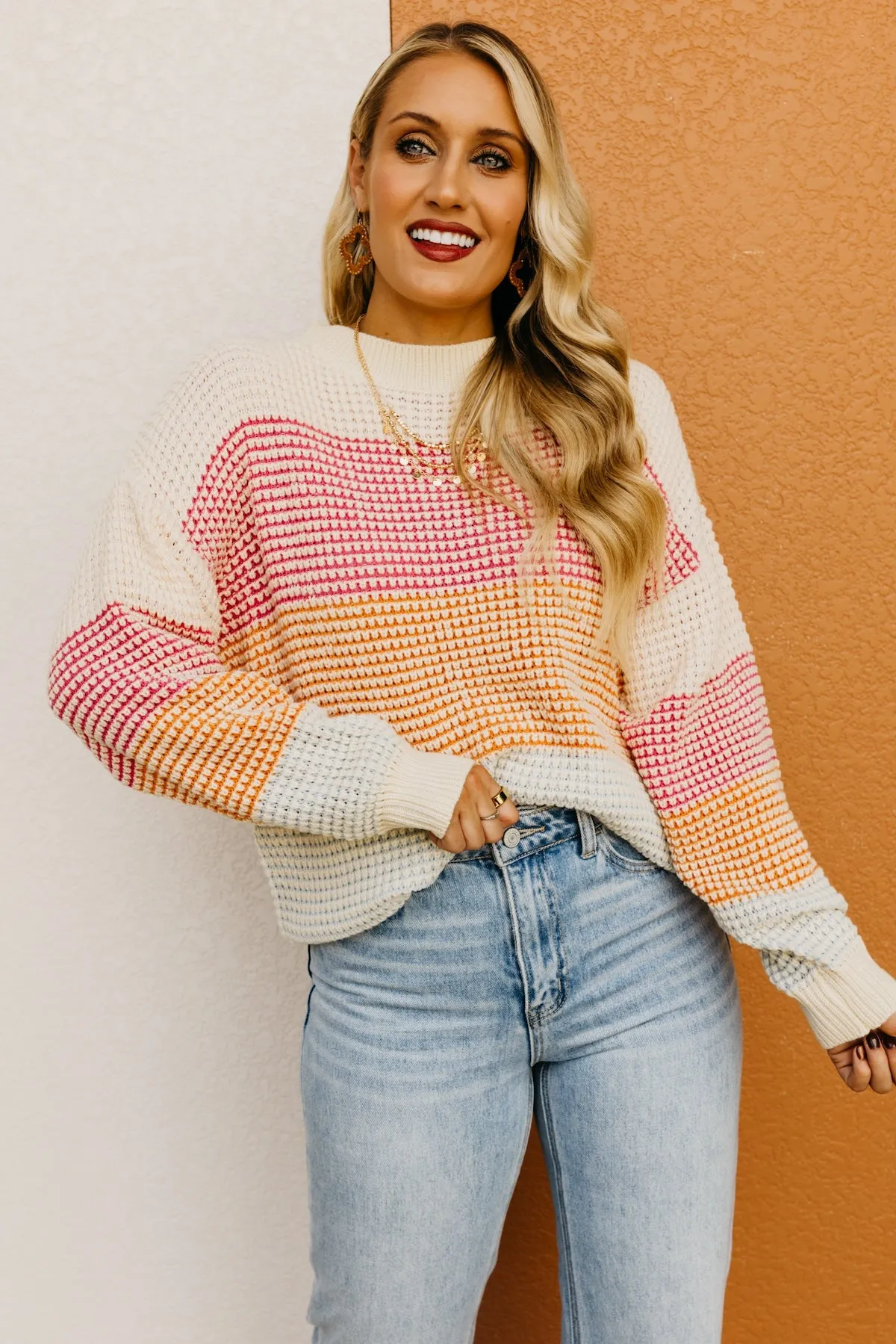 The Maliah Color Block Sweater