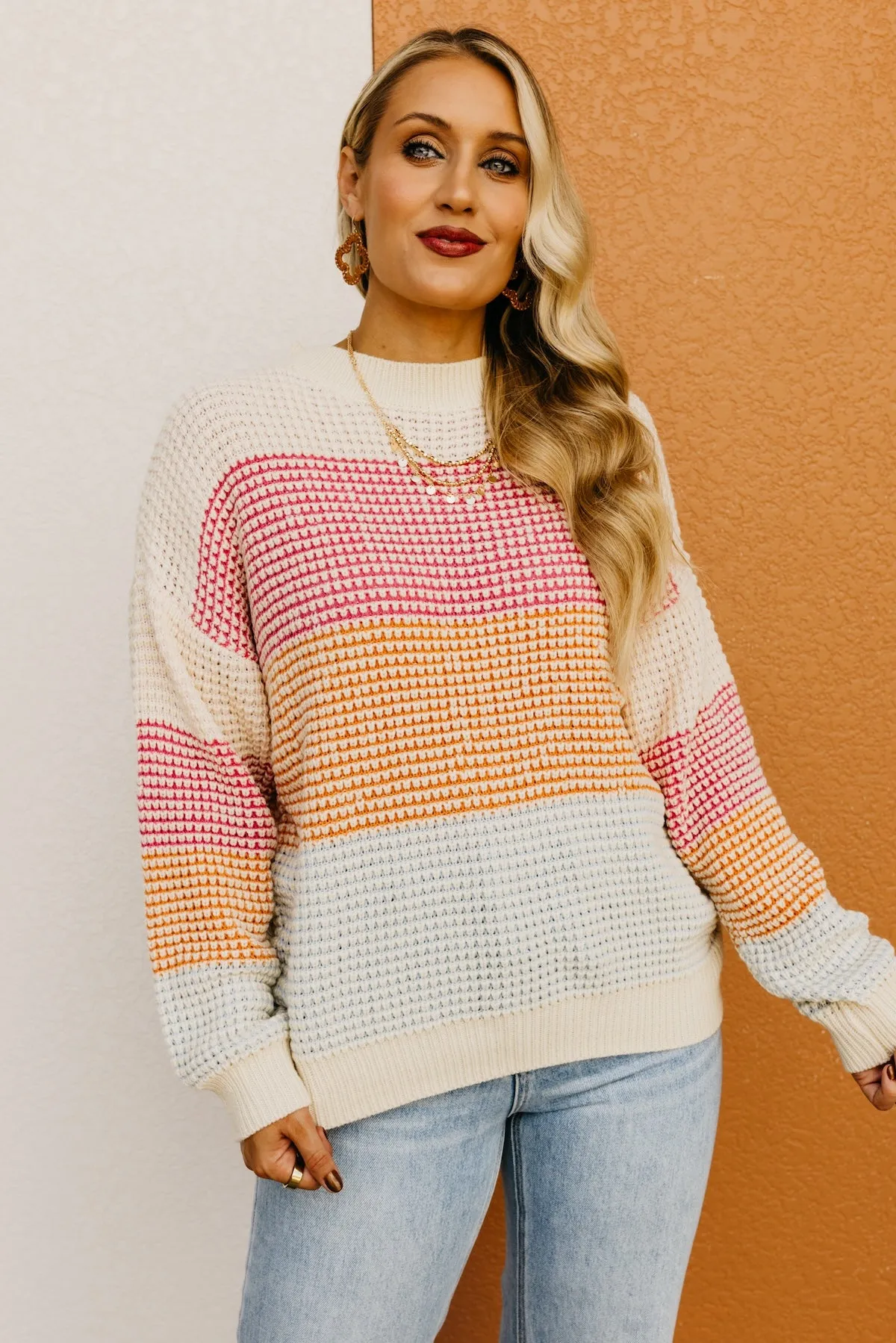 The Maliah Color Block Sweater