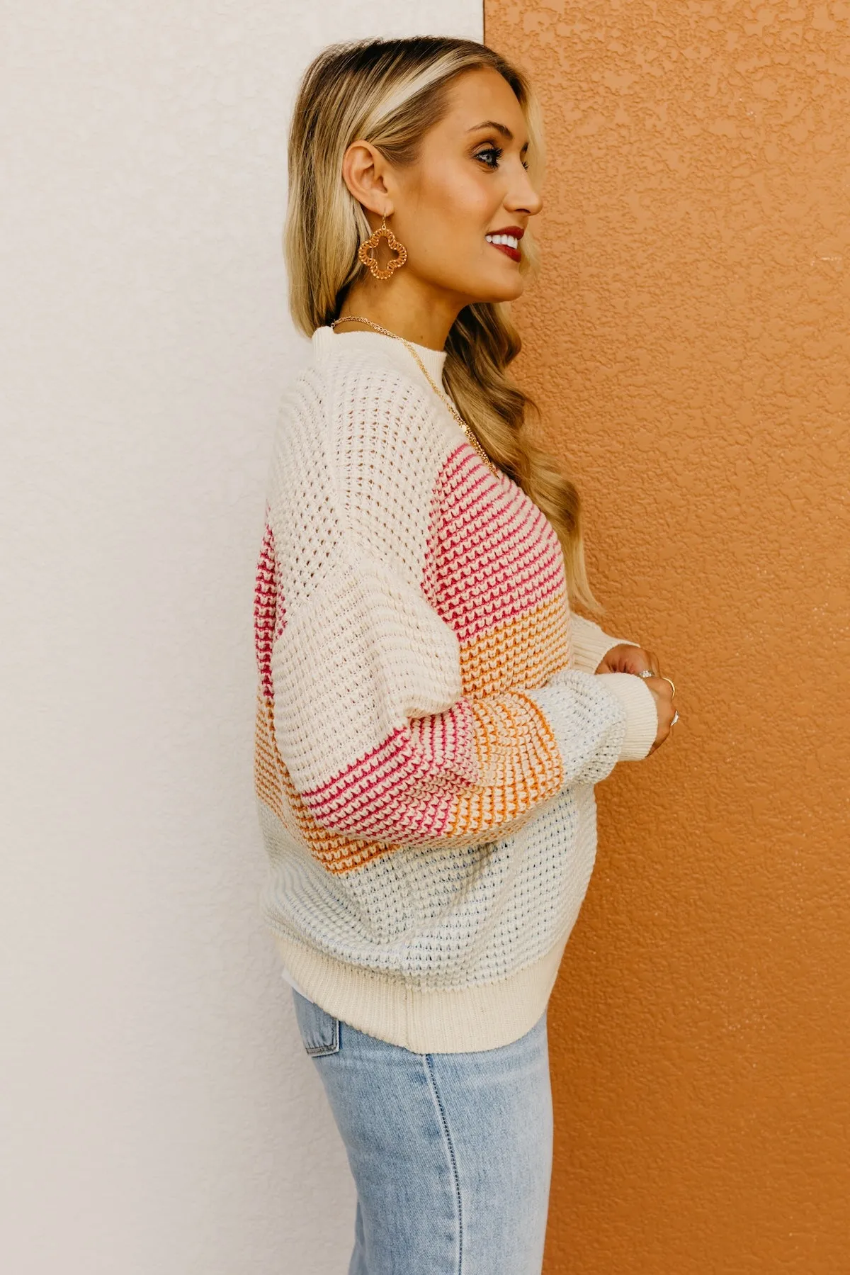 The Maliah Color Block Sweater