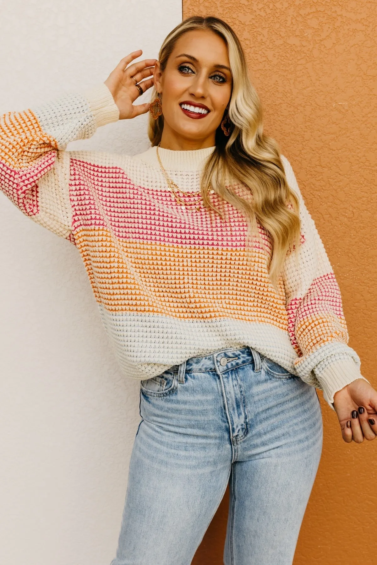 The Maliah Color Block Sweater