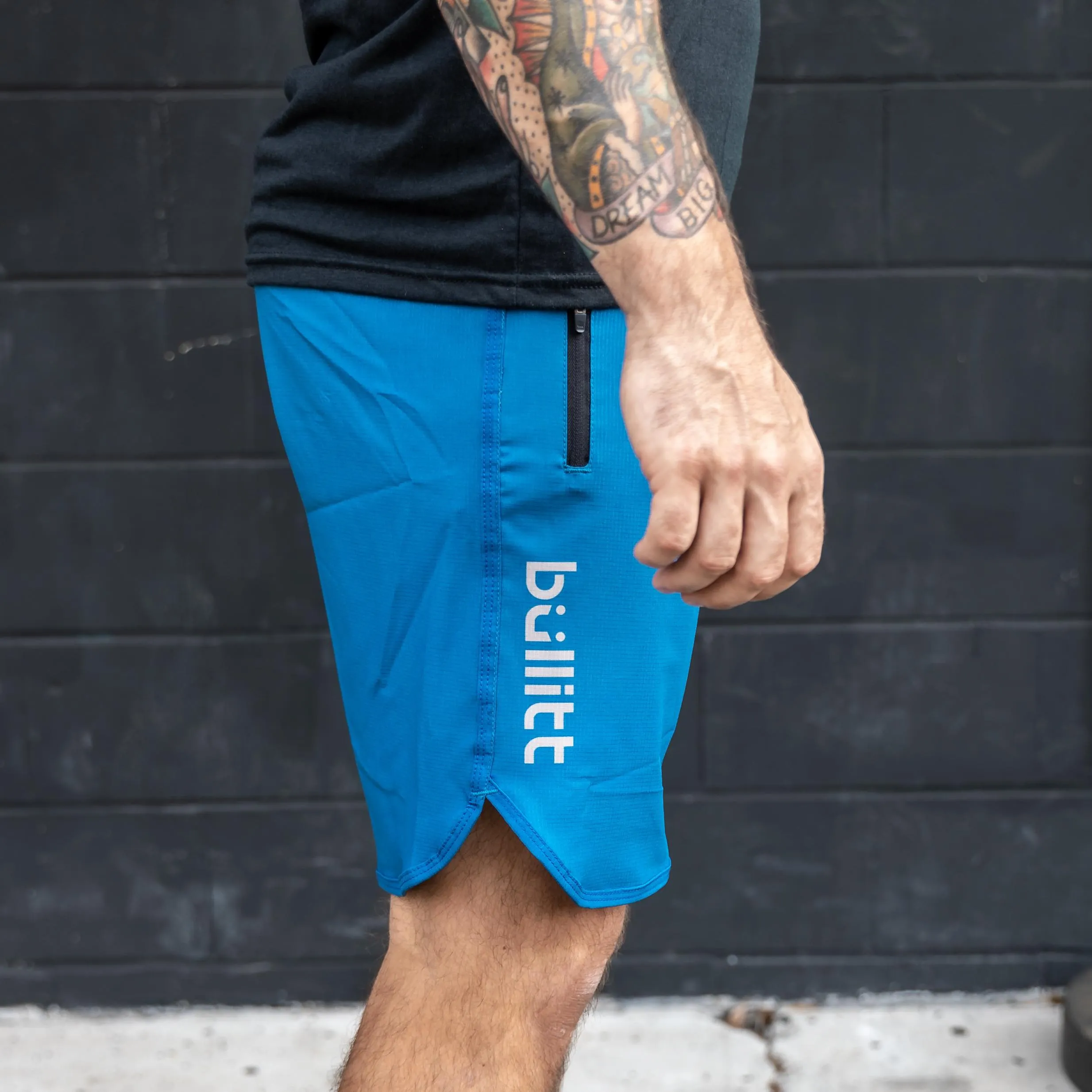 Tru Force Shorts - Waffle blue