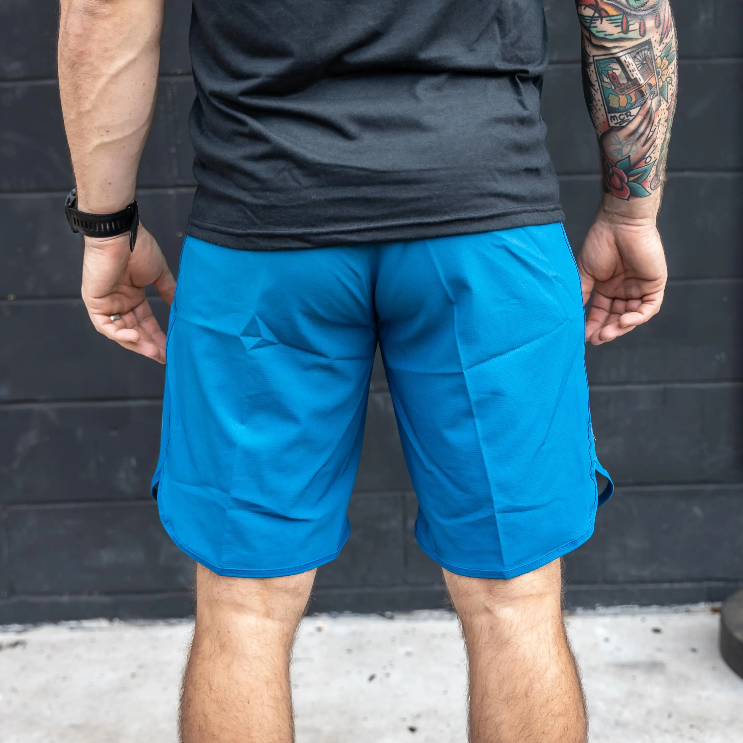 Tru Force Shorts - Waffle blue