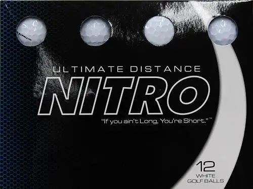 Ultimate Distance Golf Balls - Multiple Colors 12 Pack