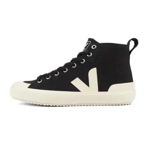 Veja Nova High Top Canvas Black Pierre Sneaker