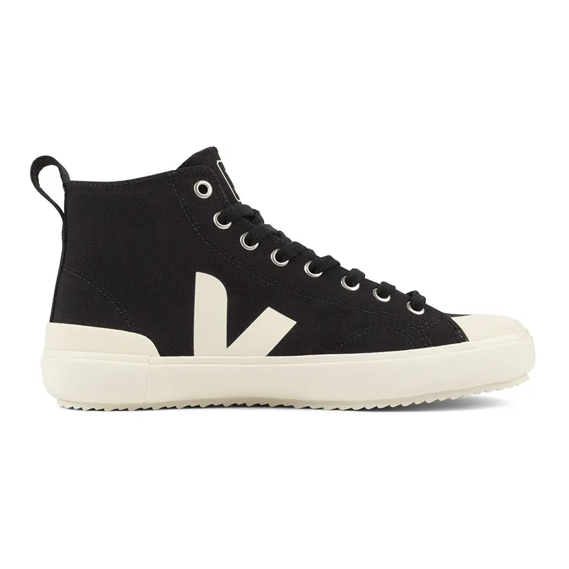 Veja Nova High Top Canvas Black Pierre Sneaker