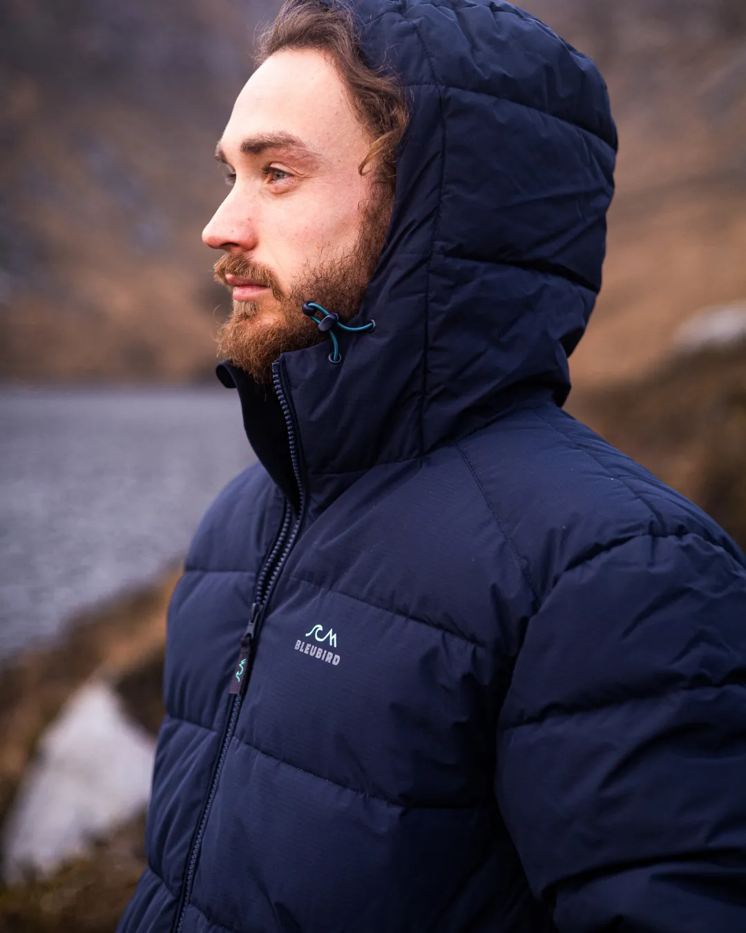 Ventoux Hooded Jacket - Mens - Navy