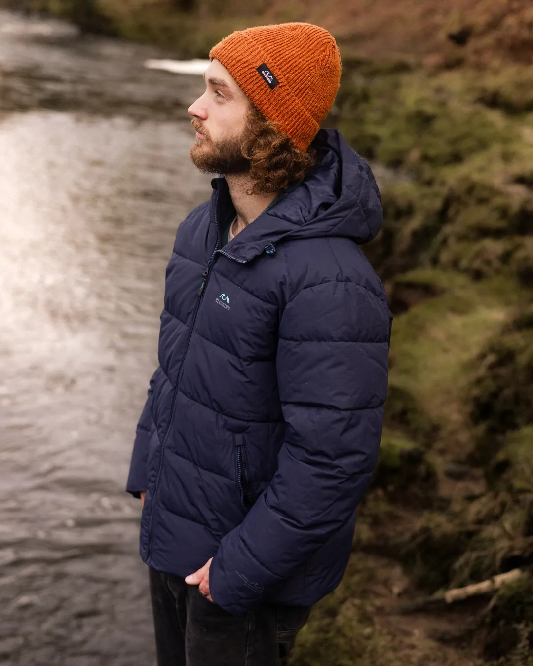 Ventoux Hooded Jacket - Mens - Navy