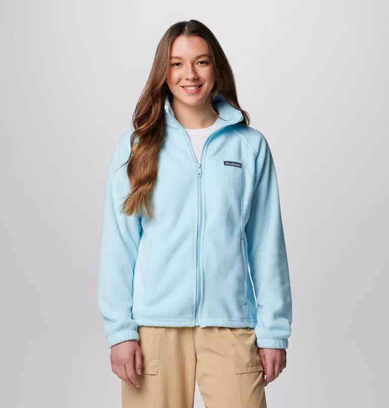 Women's Benton Springs Full Zip Fleece Jacket - Spring Blue 490 - 1372111