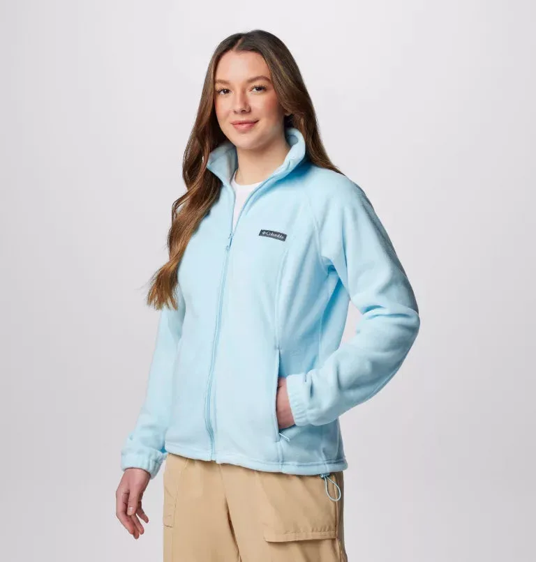 Women's Benton Springs Full Zip Fleece Jacket - Spring Blue 490 - 1372111