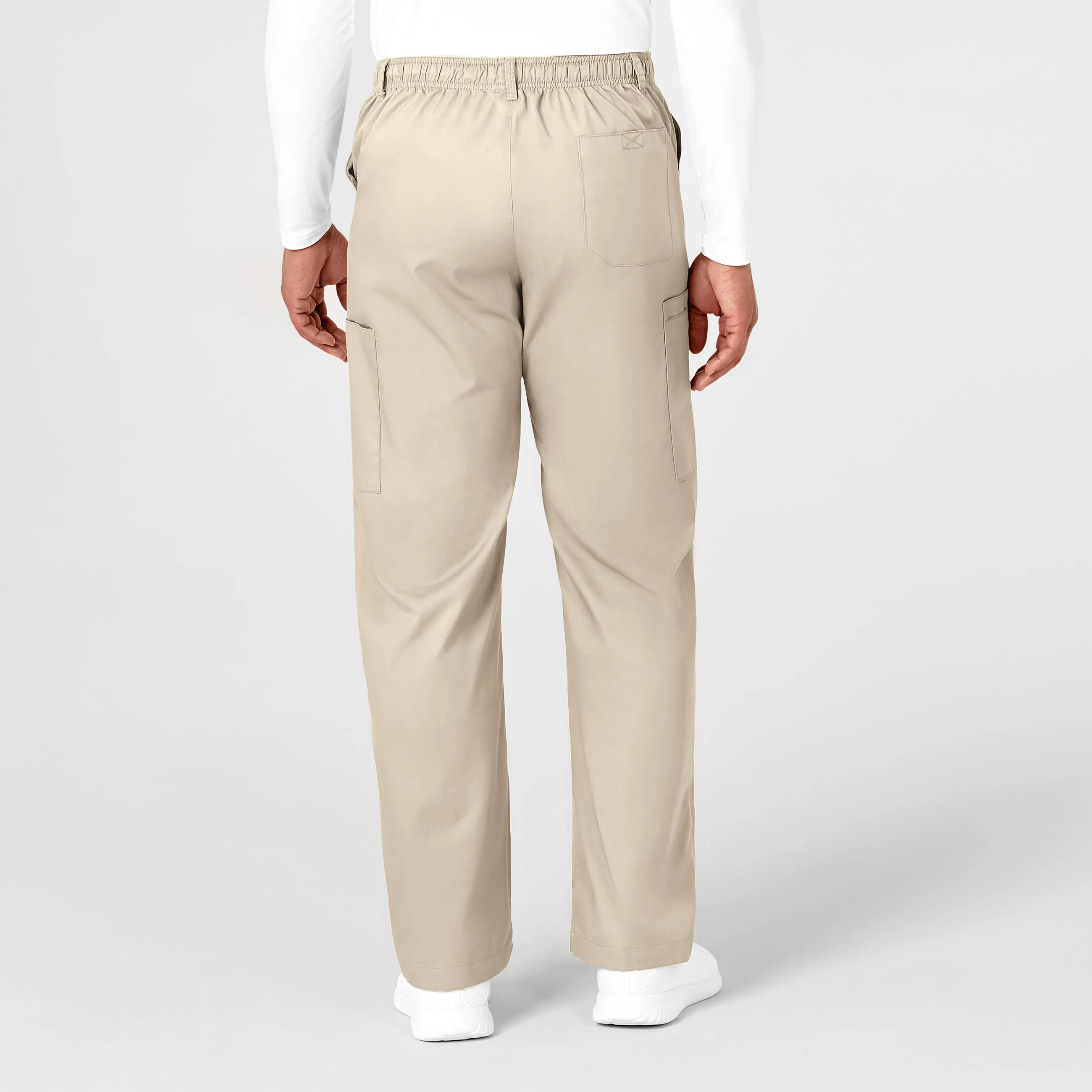 WonderWORK Men's Cargo Scrub Pant - Khaki