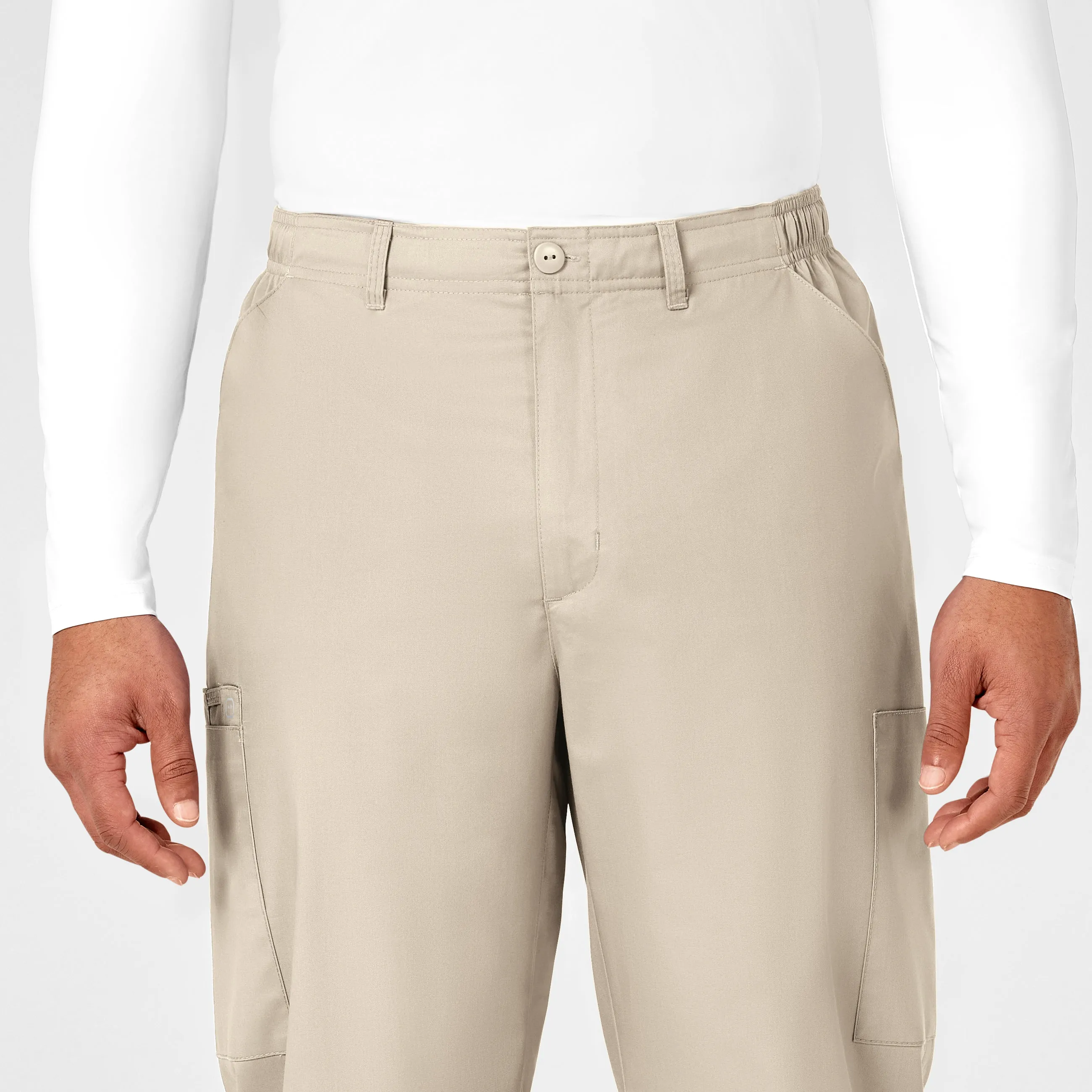 WonderWORK Men's Cargo Scrub Pant - Khaki