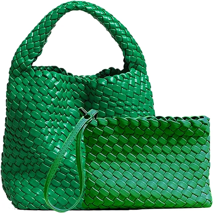 Woven Mini Tote - (multiple colors)