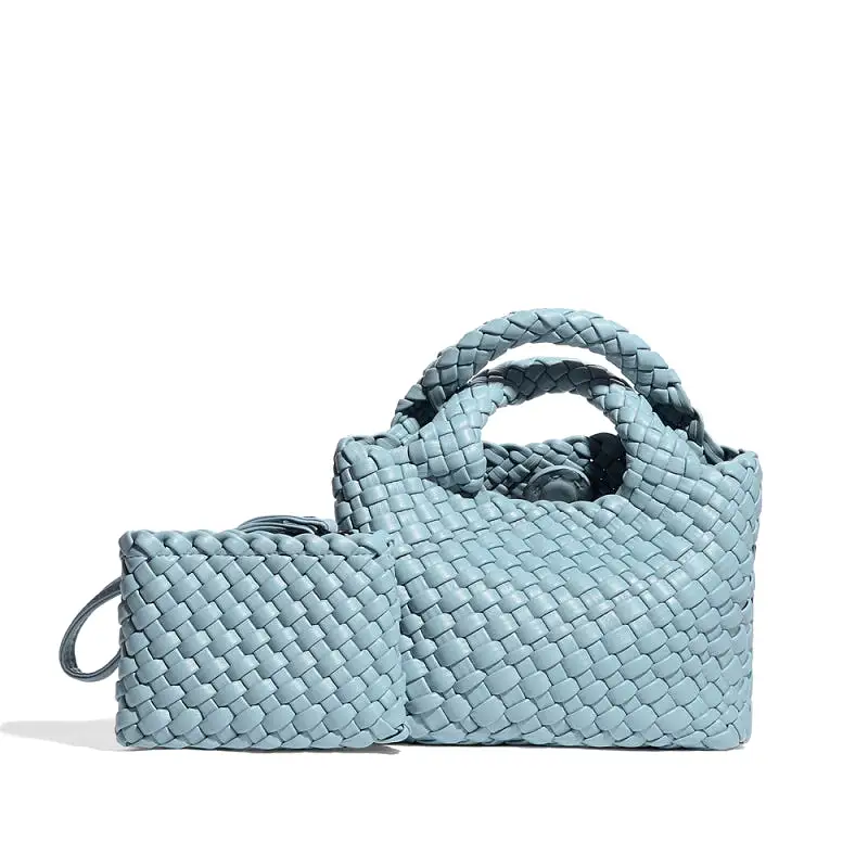 Woven Mini Tote - (multiple colors)